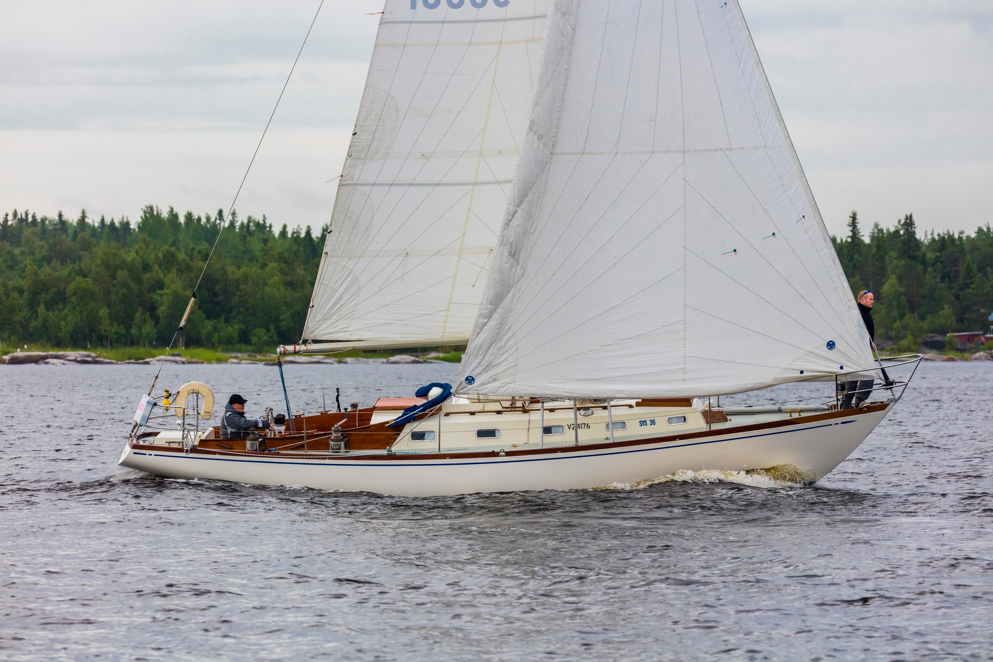 Tarantella Swan 36-001 in campo alla Swan European Regatta